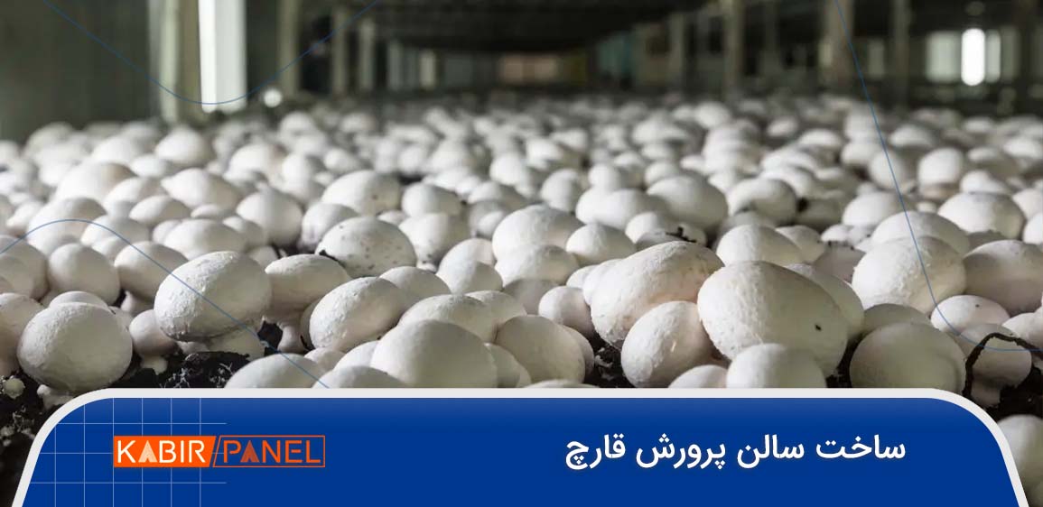 ساخت سالن پرورش قارچ