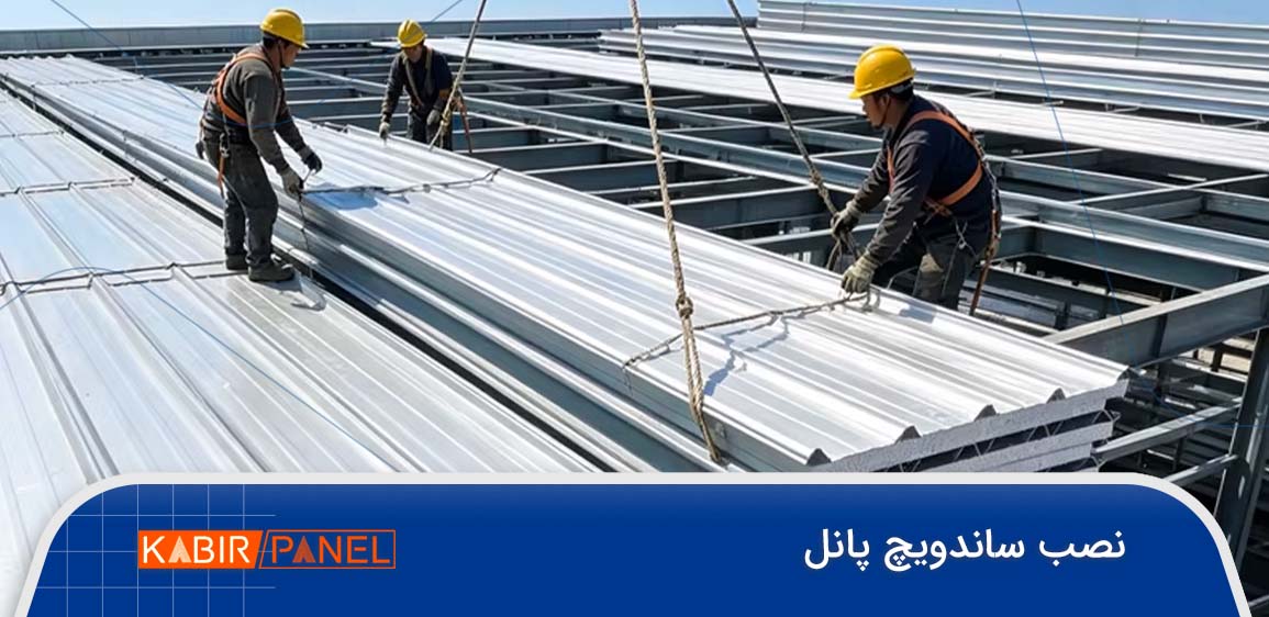 نصب ساندویچ پانل