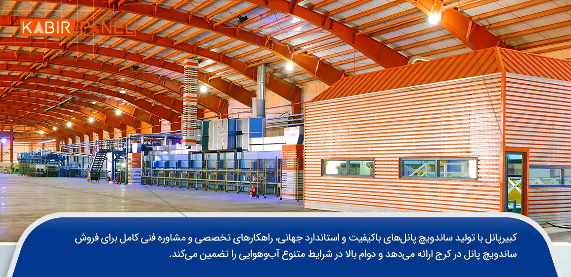 فروش ساندویچ پانل در کرج