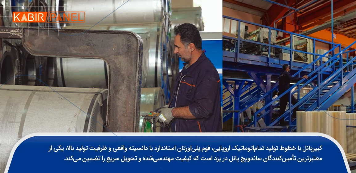 ساندویچ پانل کبیرپانل